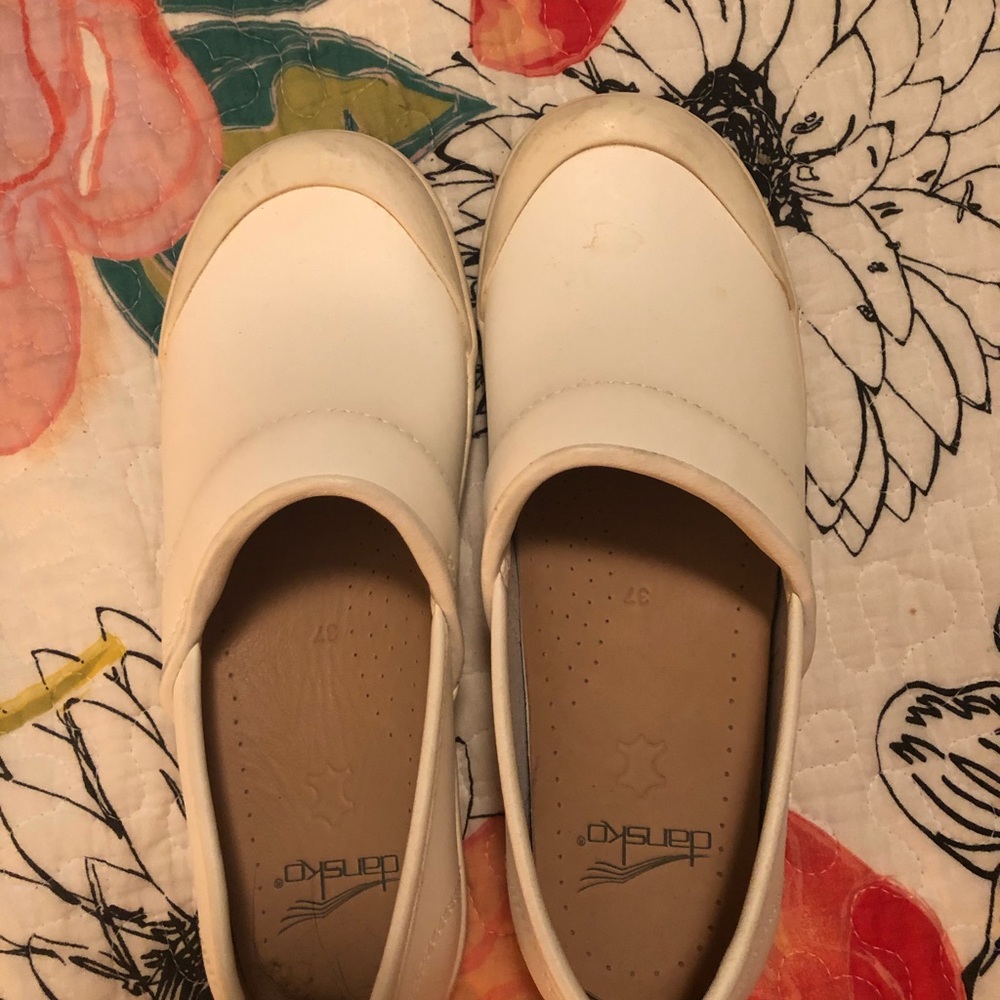 Dansko Leather clogs